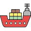 Cargo ship icon 64x64