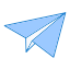 Paper plane アイコン 64x64