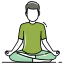 Meditating 图标 64x64