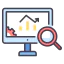 Data analytics biểu tượng 64x64