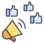 Viral marketing biểu tượng 64x64