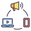 Digital marketing icon 64x64