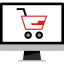 Online shopping Symbol 64x64