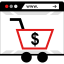 Online shopping Symbol 64x64
