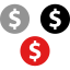 Dollar Symbol 64x64
