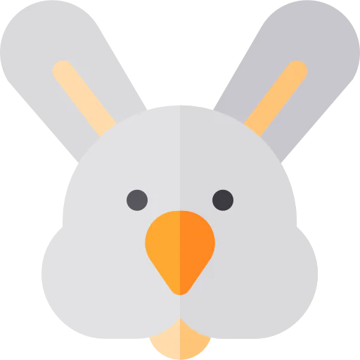 Arctic hare icon