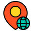 Globe icon 64x64