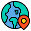Globe icon 64x64