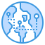 Globe icon 64x64