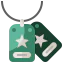 Dog tag icon 64x64