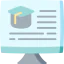Online education icon 64x64