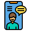 Video chat アイコン 64x64