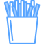 French fries icon 64x64