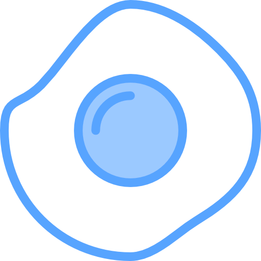 Fried egg icon