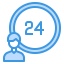 24 hours icon 64x64