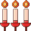 Candles icon 64x64