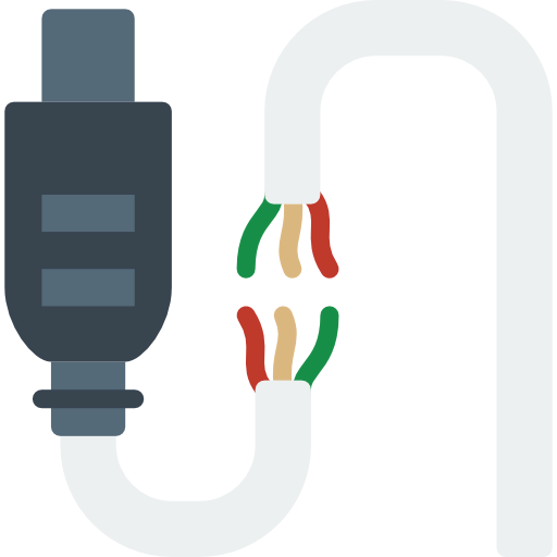 Broken cable icon