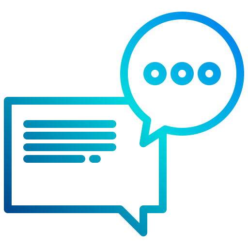 Speech bubble icon