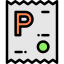 Parking ticket іконка 64x64