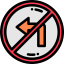 No turn іконка 64x64