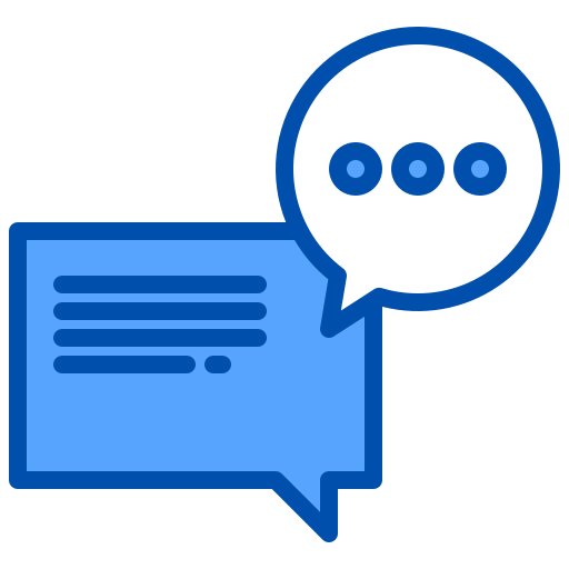 Speech bubble icon