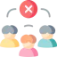 Avoid crowds icon 64x64