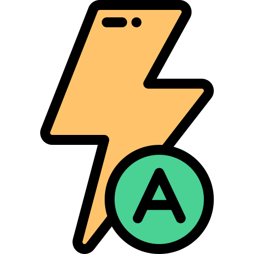 Auto flash icon