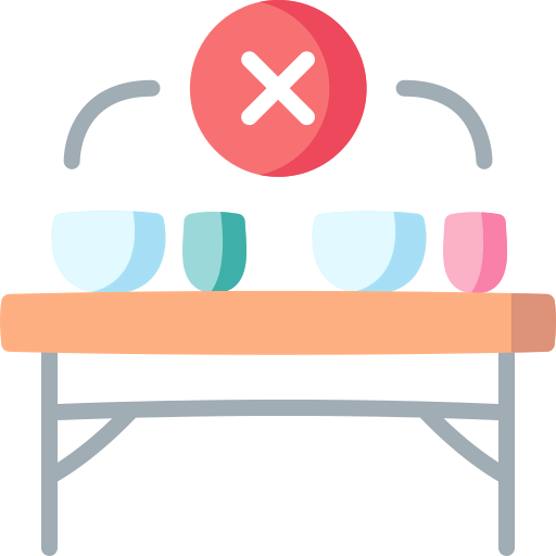 Dinner table icon