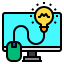 Lightbulb icon 64x64