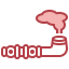 Smoke pipe icon 64x64