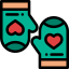 Winter gloves icon 64x64