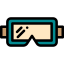 Ski goggles icon 64x64