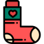 Christmas sock icon 64x64