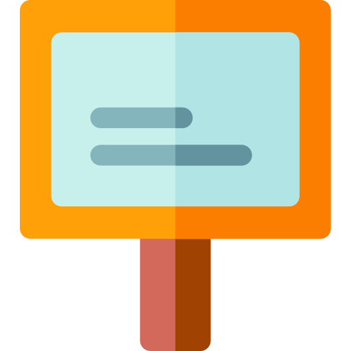 Placard icon