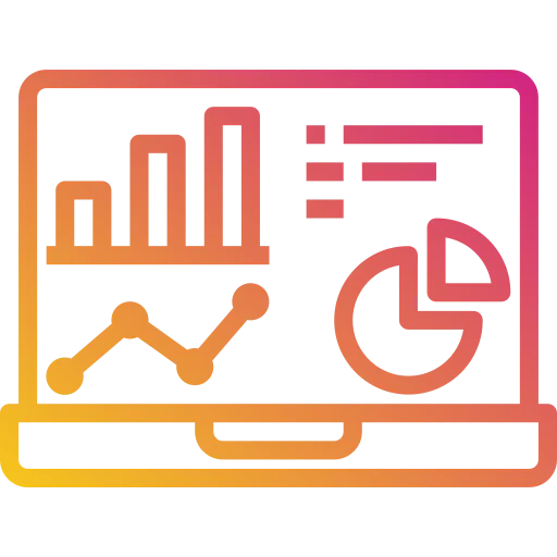 Data analytics icon