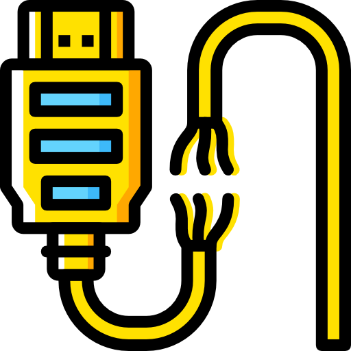 Broken cable icon