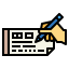 Cheque icon 64x64
