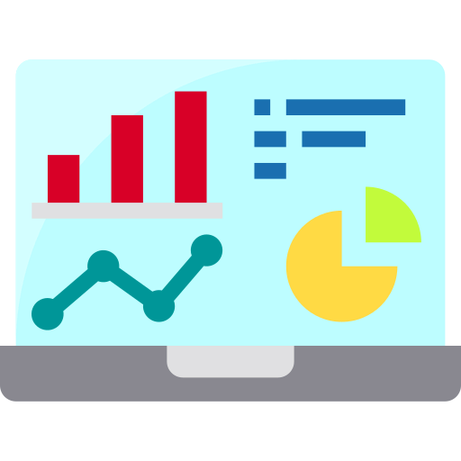 Data analytics icon