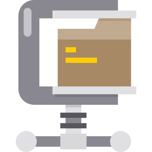 Data compression ícono