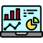 Data analytics Symbol 64x64