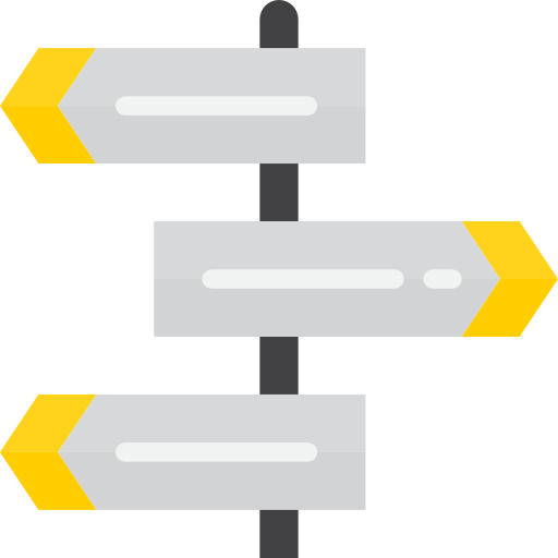 Signpost icon