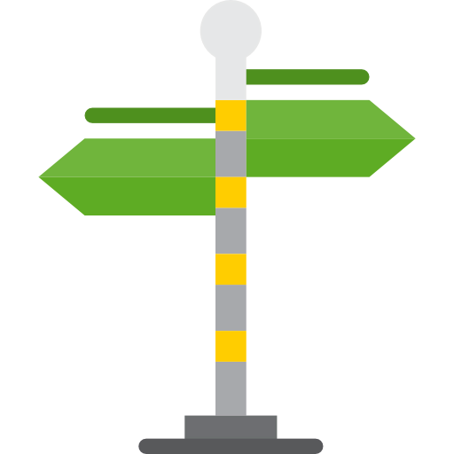 Signpost icon