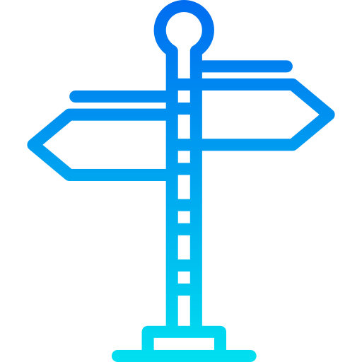 Signpost icon