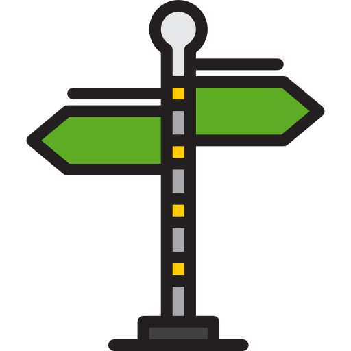 Signpost icon