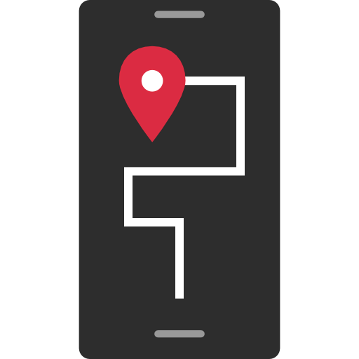 Mobile map icon