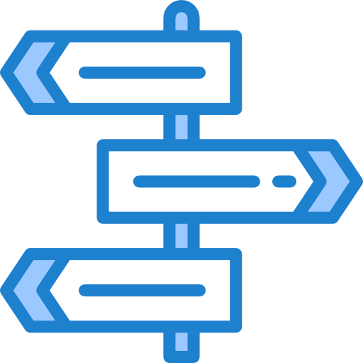 Signpost icon