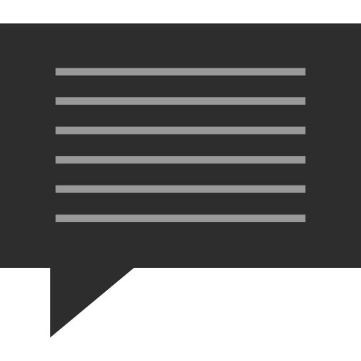 Bubble chat icon