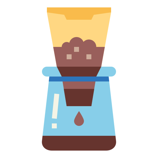 Coffee filter icon