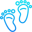 Footprint icon 64x64