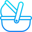Moses basket icon 64x64